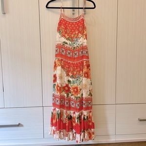 Floral Maxi Dress XS petite